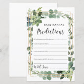 Voorspellingen en advies voor Succulent Baby baby  (Voorkant / Achterkant)