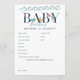 Voorspellingen en advies voor Under the Sea-babyfe