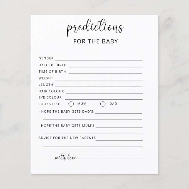 voorspellingen en adviezen (Voorkant)