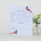 Voorspellingen en adviezen in verband met de Baby (Staand voorkant)