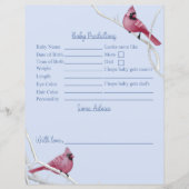 Voorspellingen en adviezen in verband met de Baby (Voorkant)