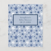 Voorspellingen en adviezen van het Baby shower Win (Achterkant)