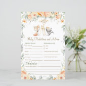 Voorspellingen en adviezen voor Baby van Woodland  (Staand voorkant)