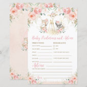 Voorspellingen en adviezen voor Baby van Woodland  (Voorkant / Achterkant)