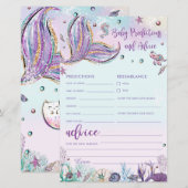 Voorspellingen en werkzaamheden voor het douchen v (Voorkant / Achterkant)