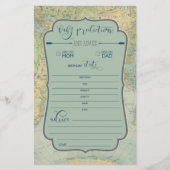 Voorspellingen van de Baby van het Baby shower van (Voorkant)