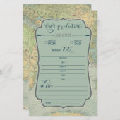 Voorspellingen van de Baby van het Baby shower van (Voorkant / Achterkant)