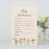  voorspellingen van de Baby van wilde Baby showers (Staand voorkant)