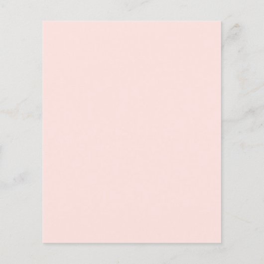 Voorspellingsadvies Baby shower game Kaart (Achterkant)