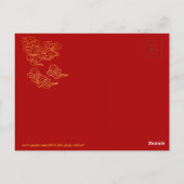 Voorspoedige wolken Chinees Nieuwjaar OS 2021 Post Briefkaart (Achterkant)