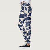 Voorspoedige wolken Traditioneel Chinees patroon W Leggings (Links)