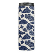 Voorspoedige wolken Traditionele Chinese Patroon T Thermosbeker (Achterkant)