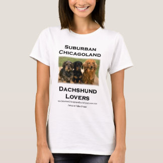 Voorstadscichagoland Dachshund Lovers T-shirt