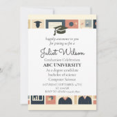 Voorstanders College University afstuderen Aanvang Kaart (Voorkant)