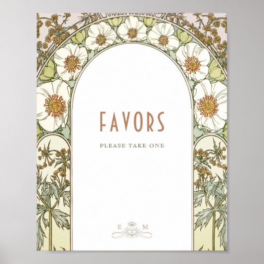 Voorstanders van gebarentaal  Art Nouveau door Muc Poster (Voorkant)