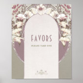 Voorstanders van gebarentaal Art Nouveau door Muc Poster (Voorkant)