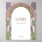 Voorstanders van gebarentaal  Art Nouveau door Muc Poster (Voorkant)