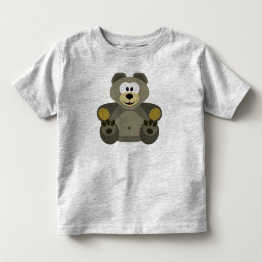 Voorste achterste beer kinder shirts (Voorkant)