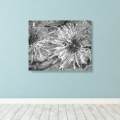 Voorste bedekte naalden canvas afdruk (Insitu (Houten vloer))