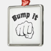 Voorste buit metalen ornament (Links)