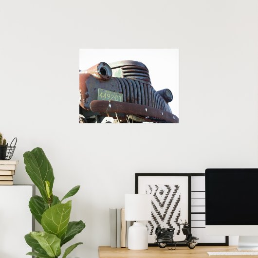 Voorste gril poster (Thuiskantoor)