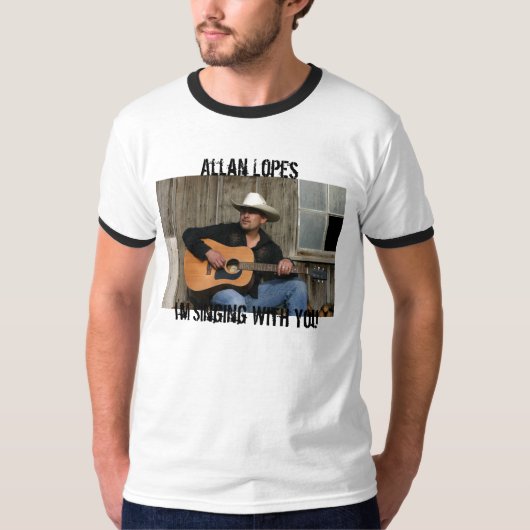 Voorste Hoesje, Allan LopesIk zingt met jou T-shirt (Voorkant)