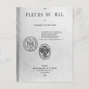Voorste Hoesje, Eerste editie van 'Les Fleurs du Briefkaart