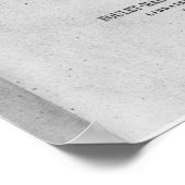 Voorste Hoesje, Eerste editie van 'Les Fleurs du Poster (Hoek)