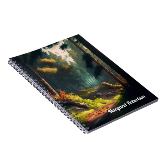 Voorste landschap notitieboek (Rechterzijde)