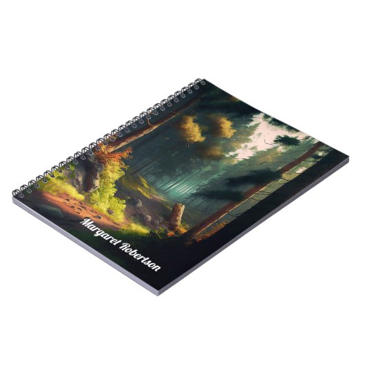 Voorste landschap notitieboek (Linkerzijde)