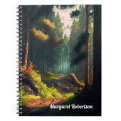 Voorste landschap notitieboek (Voorkant)