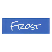 Voorste naamtag naambadge (Voorkant)