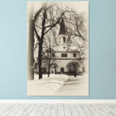 Voorste poort van het Moskouse museum-reservaat Ko Canvas Afdruk (Insitu (Houten vloer))