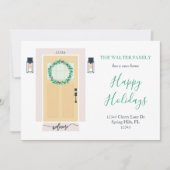 Voorste portier Aankondiging Geel (Voorkant)