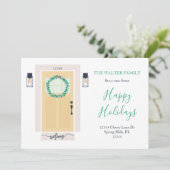 Voorste portier Aankondiging Geel (Staand voorkant)