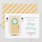 Voorste portier Aankondiging Geel (Voorkant / Achterkant)