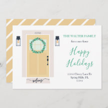 Voorste portier Aankondiging Geel