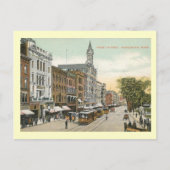 Voorste St., Worcester, Massachusetts Briefkaart (Voorkant)