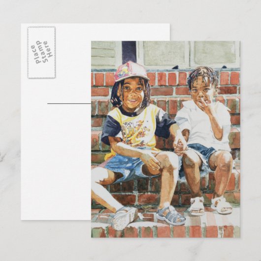 Voorste stap 2002 briefkaart (Voorkant / Achterkant)