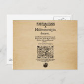 Voorste stuk van de A MidSummer Nights Dream Quart Briefkaart (Voorkant / Achterkant)