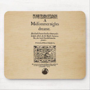 Voorste stuk van de A MidSummer Nights Dream Quart Muismat
