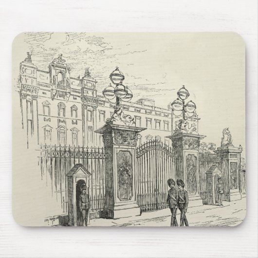 Voorste uitzicht van Buckingham Palace Muismat (Voorkant)