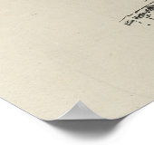 Voorste uitzicht van Buckingham Palace Poster (Hoek)