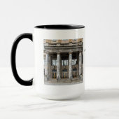 Voorste Uitzicht van het staatskapitaal van Alaska Mok (Links)