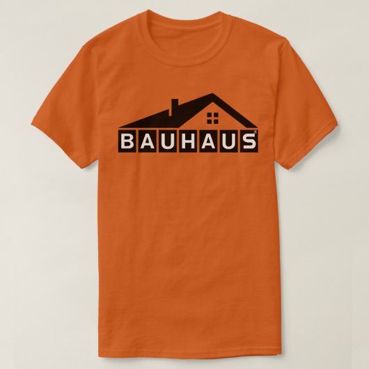 voorstedelijk Bauhaus T-shirt (Design voorkant)