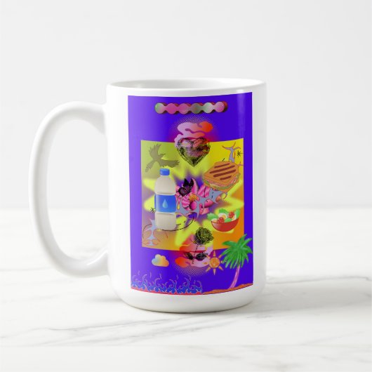 voorstedelijk paradijs koffiemok (Links)