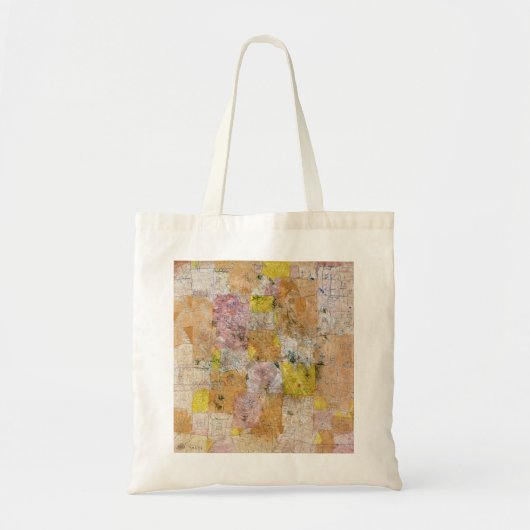 Voorstedelijk schilderij van Paul Klee Tote Bag (Voorkant)