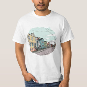 VOORSTEDELIJKE BUURT GEORGE STREET NEWFOUNDLAND T-SHIRT