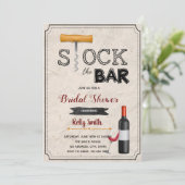 Voorstel de uitnodiging voor de schroefschroef van (Staand voorkant)