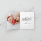 voorstel-Godparent | Navy Blue Multi Photo Kaart (Binnen)